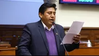 El congresista Wilson Quispe renunció a pertenecer a la bancada de Perú / Video: Canal N