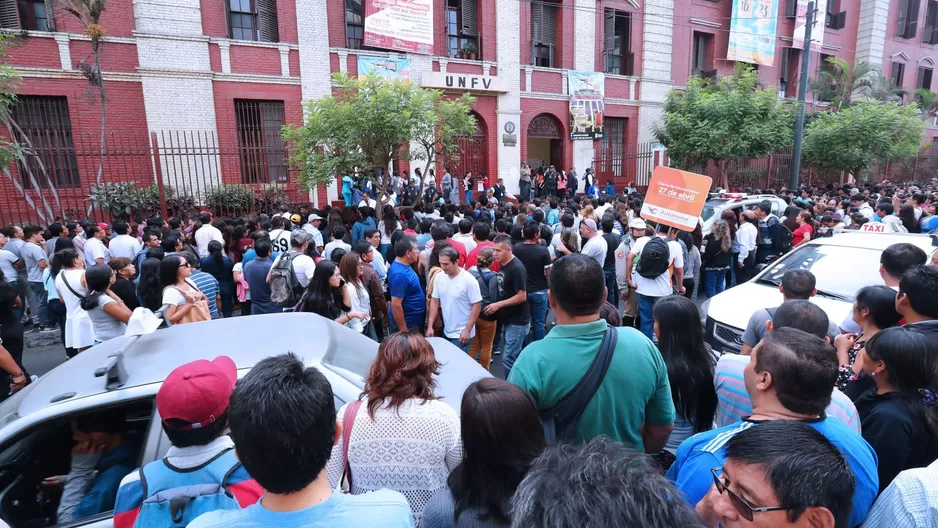 Universidad Nacional Federico Villarreal. Foto: Andina Universidad Nacional Federico Villarreal. Foto: Andina