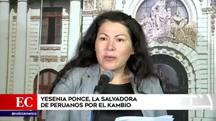 Yesenia Ponce, la salvadora de la bancada PPK.