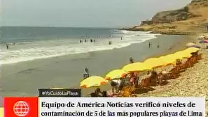 Llevamos muestras de las aguas de cada una de las playas que recorrimos a DIGESA 