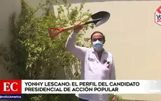 Yonhy Lescano: El perfil del candidato presidencial de Acción Popular - Noticias de yonhy-lescano