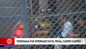 Jaime Yoshiyama fue al penal Miguel Castro Castro. Foto: América Noticias