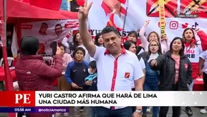 Candidato de Perú Libre cuestionó la peatonalización del centro histórico.