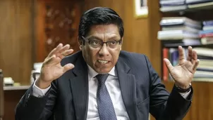 Vicente Zeballos, titular de la Presidencia de Consejo de Ministros / Foto: archivo El Comercio