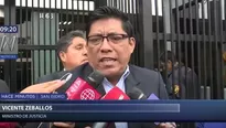 Zeballos dijo que el MP demuestra poca seriedad en casos importantes