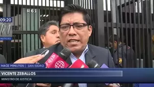 Zeballos dijo que el MP demuestra poca seriedad en casos importantes