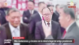 Un empresario minero acusa a Zhihua Yang y a su empresa de extraer mineral sin autorización en Cajamarca. Video: Cuarto Poder
