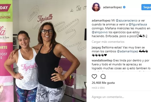 Adamari López perdió 10 kilos y ahora luce renovada figura