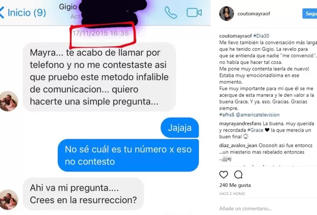 Al fondo hay sitio: Mayra Couto reveló como surgió la idea de resucitar a Grace