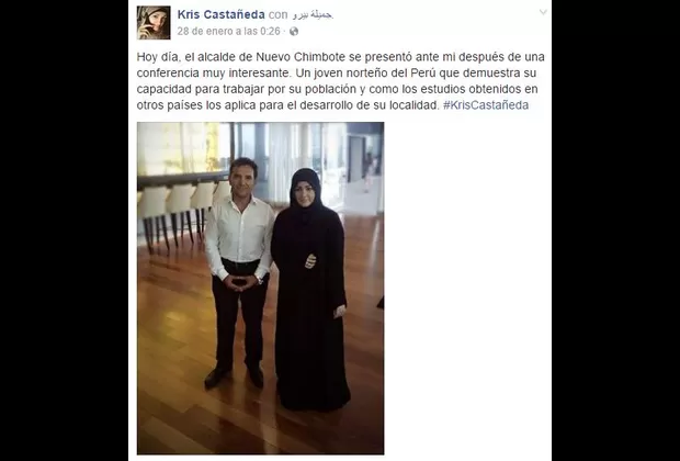 Alcalde de Chimbote confundió a peruana musulmana con integrante del Estado Islámico