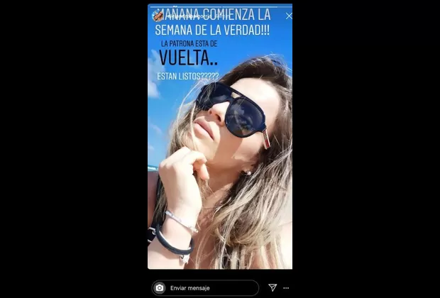 Alejandra Baigorria deja sospechoso mensaje ¿Regresará a Esto es Guerra?