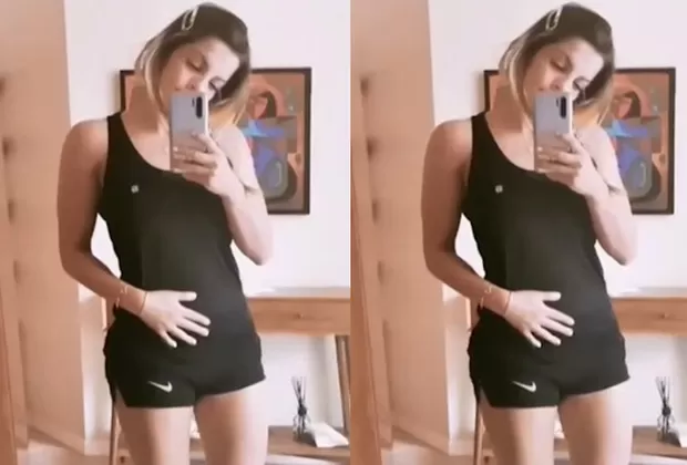 ¿Alejandra Baigorria está embarazada?: Arturo Caballero publica sospechoso video