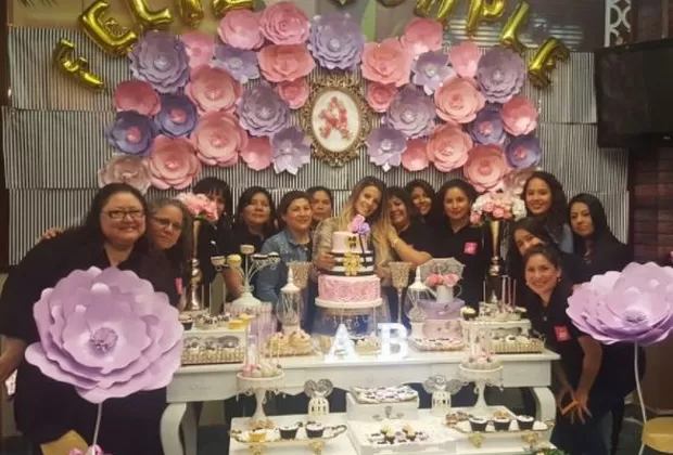 Alejandra Baigorria celebró sus 29 años