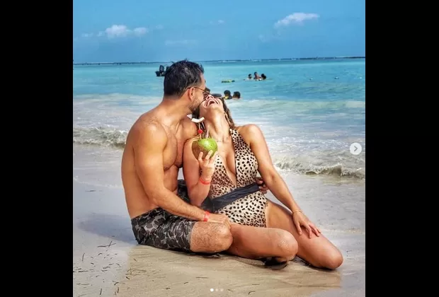 Alejandra Baigorria presume su figura en las playas de San Andrés