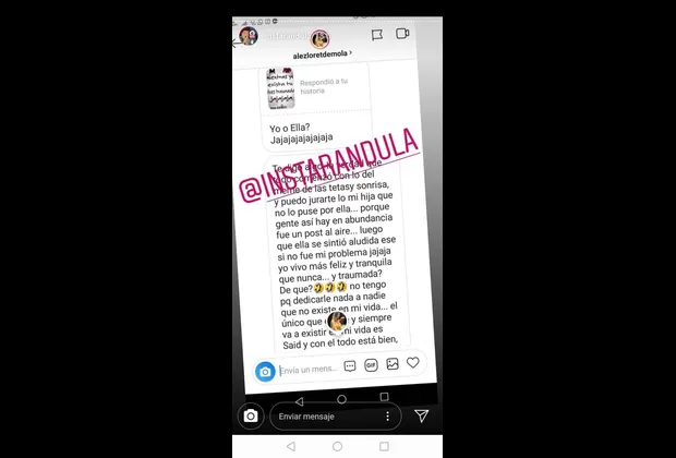 Aleska Zambrano aclara cuál es su actual relación con Said Palao