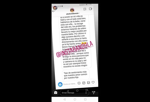 Aleska Zambrano aclara cuál es su actual relación con Said Palao