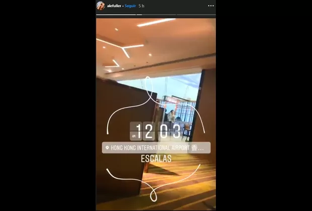 Alessandra Fuller disfrutó de este viaje de ensueño junto a su mamá