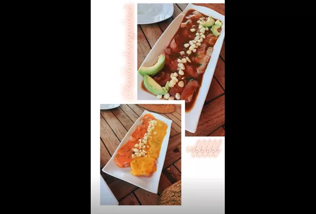 Alessandra Fuller la pasa así en su viaje por el norte peruano