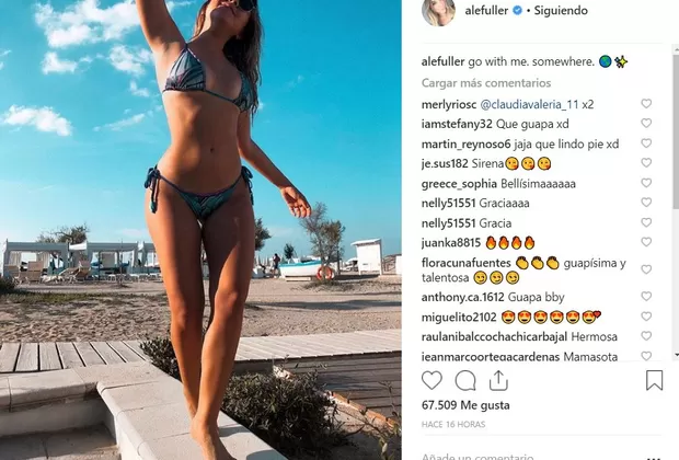 Alessandra Fuller roba suspiros con esta fotografía en bikini