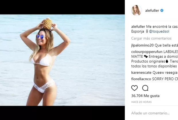 Alessandra Fuller y Pablo Heredia viven su romance en Punta Cana