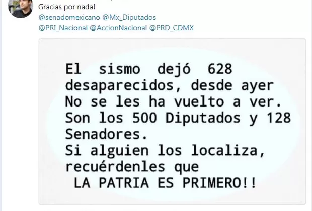 Alfonso Herrera se muestra crítico con los políticos de su país tras terremoto