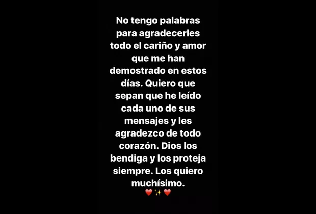 Alondra García Miró se pronunció tras la muerte de su hermano