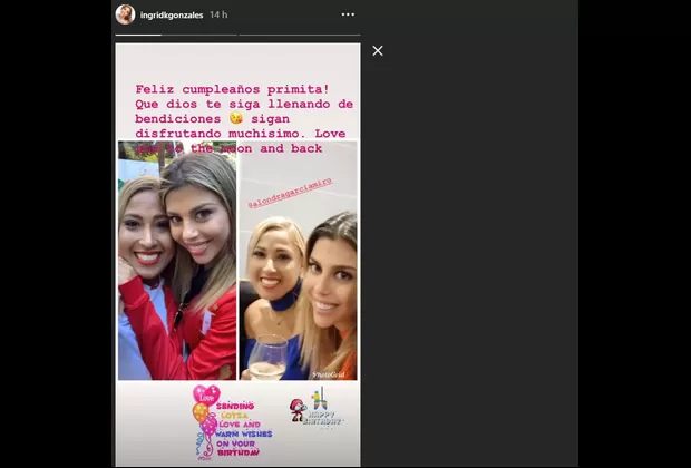 Alondra García Miró está de cumpleaños: prima de Paolo Guerrero le deja tierno mensaje 