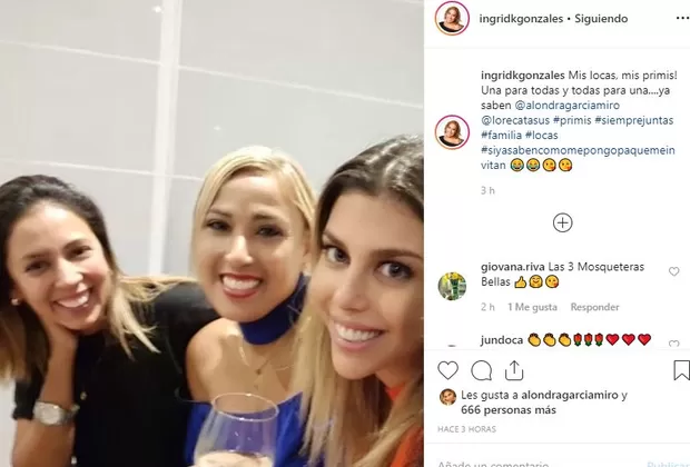 Alondra García Miró familia Paolo Guerrero