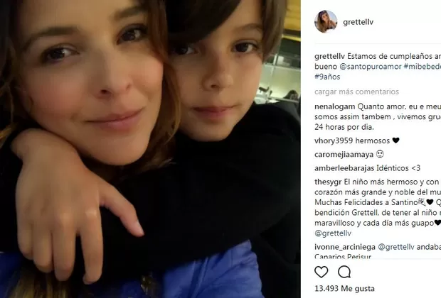 'Las amazonas': Grettell Valdez celebró los 9 años de su hijo con estas fotos