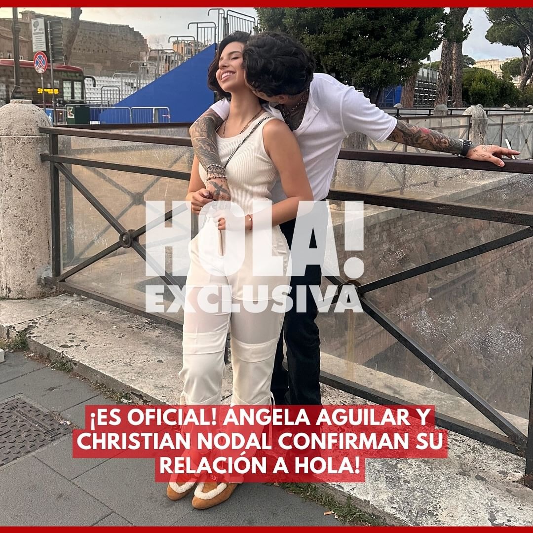 Christian Nodal y Ángela Aguilar confirmaron romance - América Noticias