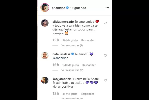 Anahí de Cárdenas recibe mensajes de apoyo tras revelar que padece cáncer de mama