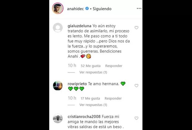 Anahí de Cárdenas recibe mensajes de apoyo tras revelar que padece cáncer de mama