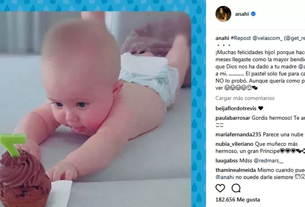 Anahí dedica esta canción a su bebé y enternece las redes sociales