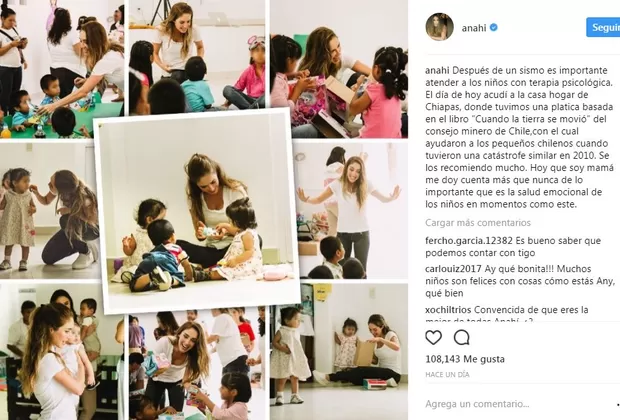 Anahí recibe elogios en redes sociales por esta razón