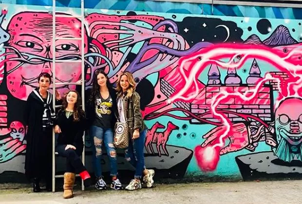 Andrea Legarreta viajó junto a su familia pero este accidente alteró los planes