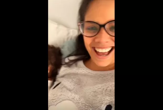 Andrea San Martín comparte tierno momento de sus hijas Maia y Lara