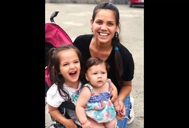 Andrea San Martín comparte tierno momento de sus hijas Maia y Lara