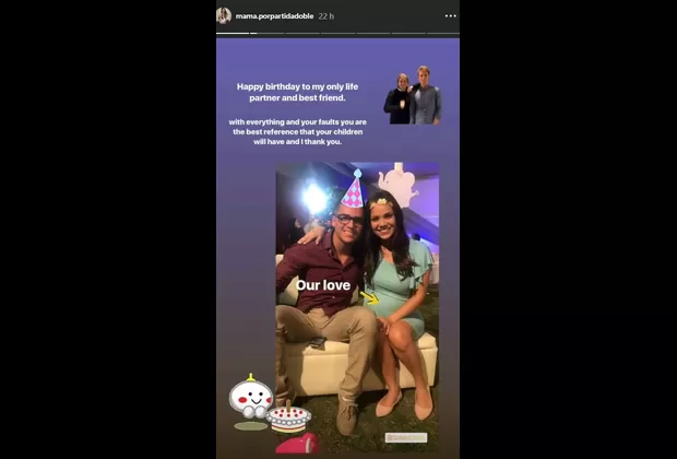 Andrea San Martín cumpleaños Juan Víctor