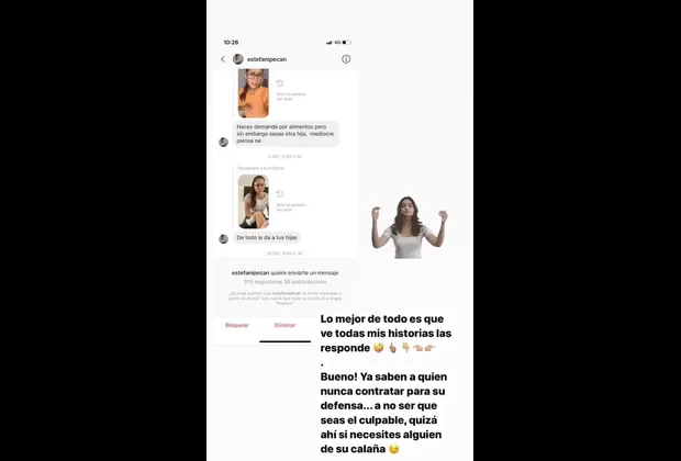 Andrea San Martín le dio una lección a usuaria que insultó a su hija 