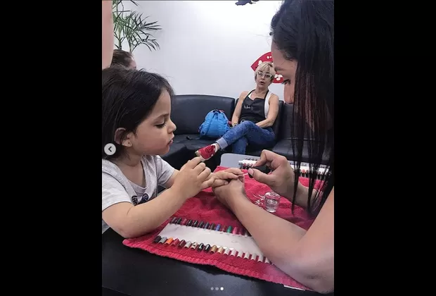 Andrea San Martín: la pequeña Maia cautiva con este adorable cambio de look