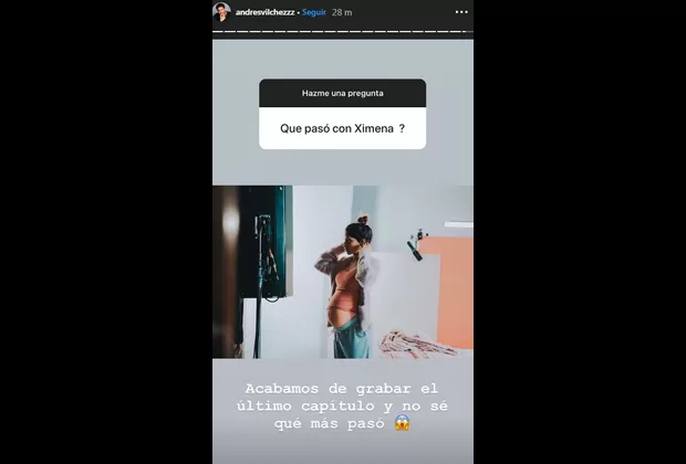 Andrés Vílchez fue consultado sobre su relación con Ximena Palomino y así respondió