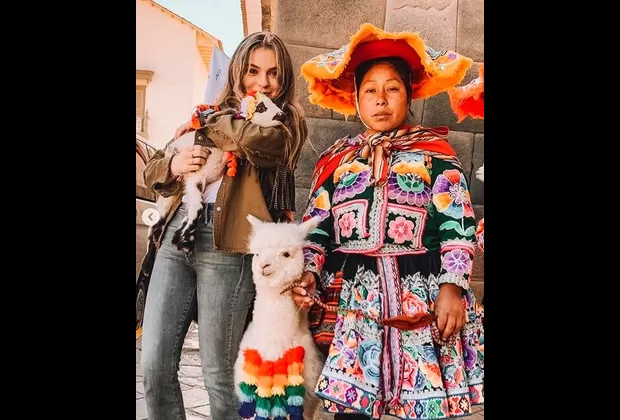 Angélica Rivera: su hija Sofía Castro se encuentra en Perú y la pasa así en Cusco