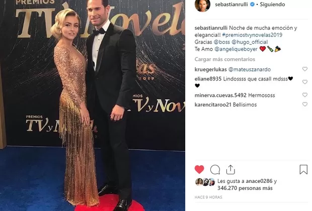 Angelique Boyer vestido al revés