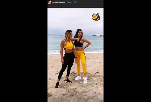 Angie Arizaga y Korina Rivadeneira cierran el 2019 con sesión de fotos