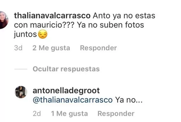 Antonella De Groot separación Mauricio Diez Canseco