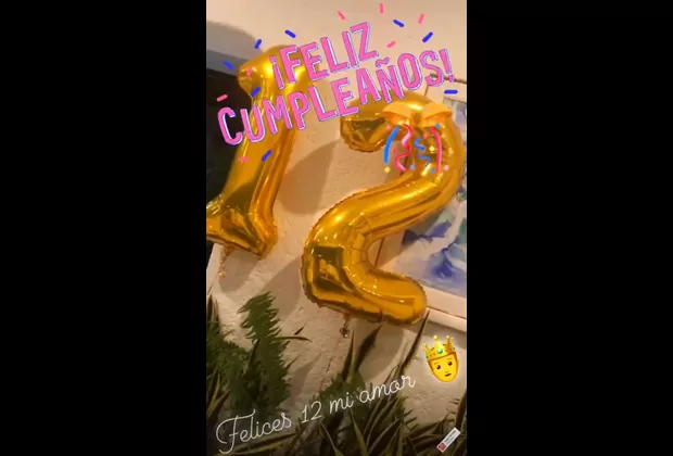 Aracely Arámbula celebró los 12 años de su hijo mayor con Luis Miguel 