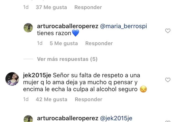 Arturo Caballero responde a fans de Alejandra Baigorria por presunta infidelidad