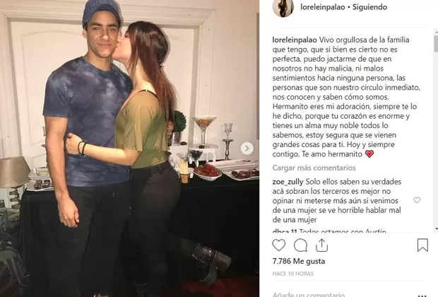 Austin Palao: su hermana lo defiende así de las acusaciones de Luciana Fuster 