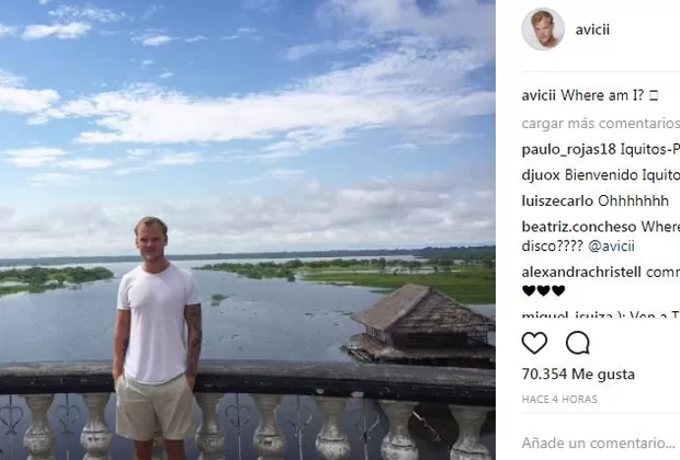 El día en que Avicii visitó Iquitos 
