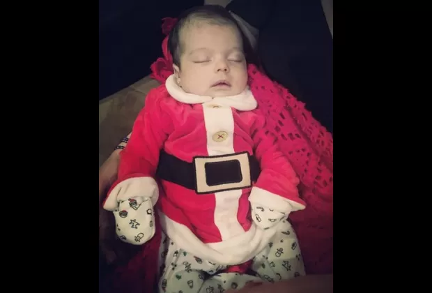 Bárbara Mori compartió foto navideña de su nieta